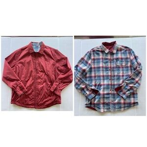 Unionbay LB TECH Doble Side Shirt Jacket . Men Size Large